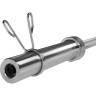 Гриф олимпийский UNIX FIT PRO 180 W-образный 18 см / 50 мм Chrome BB18_50WOLYMPCE180